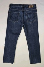 Citizens Of Humanity Sid Jeans Mens 31x29 Straight Dark Blue Stretch Made In USA