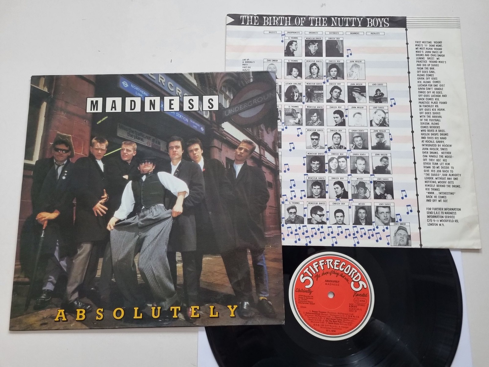 Madness - Absolutely Vinyl LP Germany
