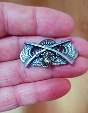 USMC Airborne Infantry Jump Wing Badge US Army Military Parachute Rifles Pin