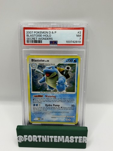 Blastoise graded PSA 7 for sale on eBay