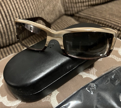 Donna Karan DK 1007 Women s Rectangle Sunglasses Brown Frame Brown Tinted UV400