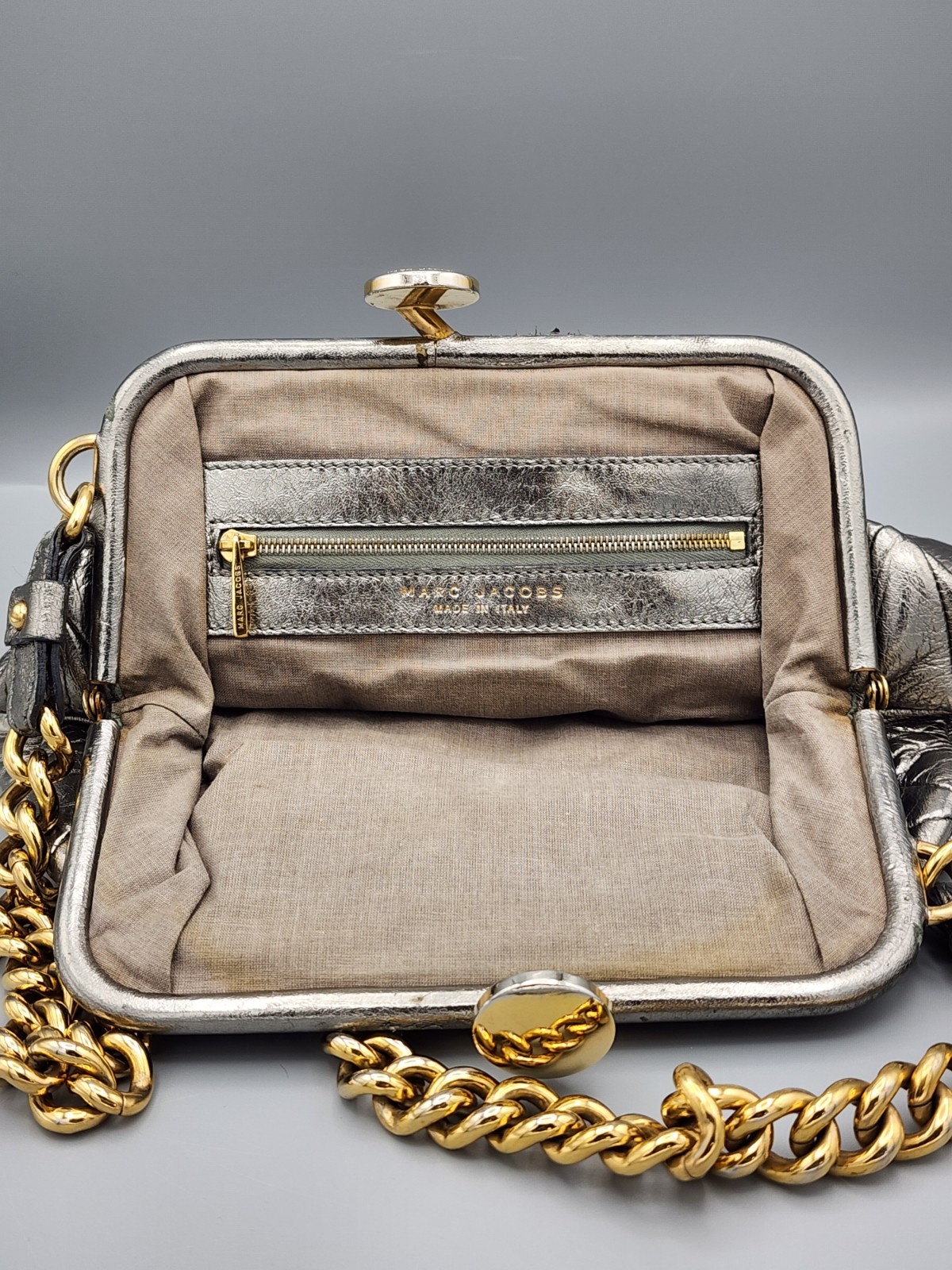 MARC JACOBS Collection Patchwork Metallic Leather… - image 23