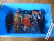 Bundle Figurine 1973 Lone Ranger Tonto Butch Cavendish Big Jim Gi Joe Action