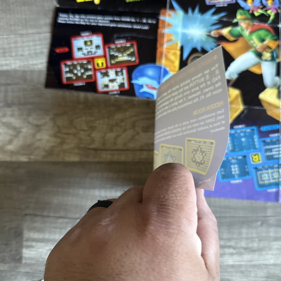 Solomon's Key NES Nintendo POSTER And Manual Original See Photos No Game - Image 4 of 4