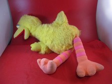 Big Bird Sesame Street Playskool 1986 Pull-String Talking Plush Stuffed Animal