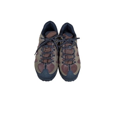 Merrell J77265W Hiking Shoes Mens Size 8W Brown Suede Low Top Trail Sneakers