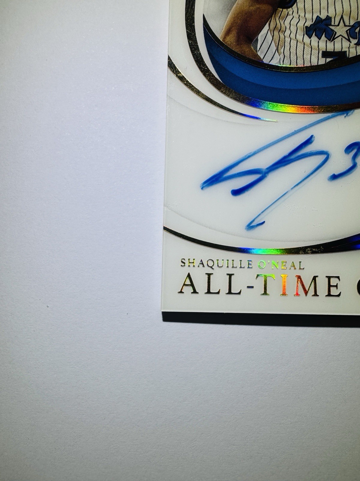 2018-19 Panini Immaculate All-Time Greats Shaquille O'Neal Auto 7/25, Magic view 8