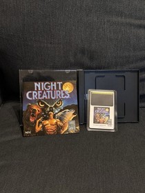 Night Creatures TURBOGRAFX-16 with Case and Manual 1992. Tested, Original CIB
