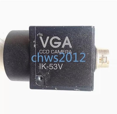 1 PCS   tested OK IK-53V CCD industrial black and white camera GOOD *tn