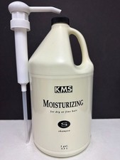 KMS Moisturizing Shampoo For Dry or Fine Hair - 1 Gallon w/ FREE PUMP