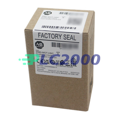 New Allen-Bradley 2080-MOT-HSC Micro800 Plug-in Moulde 250KHz High Speed Counter