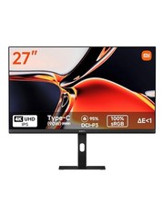 Xiaomi 4K Monitor A27Ui 3840x2160 UHD Resolution MAX 90W USB-C Reverse Charging