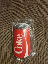 Coca-Cola Coke Can Shaped Magnet - Red White Silver Soda Theme