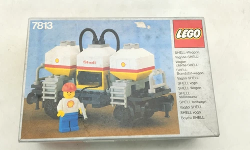 LEGO 7813 Shell Tanker Wagon SEALED MISB NEW 12V 12V Train Train Trains 7730 7750