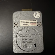 Sargent & Greenleaf Series Combination Lock