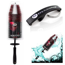 K2 PRO Scepter Felgenbürste Radbürste Waschbürste Felgenreinigung 45cm D7010