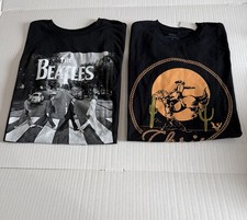 Lot of 2 The Beatles T Shirt Size L and Chris Stapleton T Shirt Size M Brand NEW