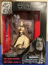 Star Wars 40th Anniversary Black Series Titanium Series OBI-WAN KENOBI  2 Hasbro