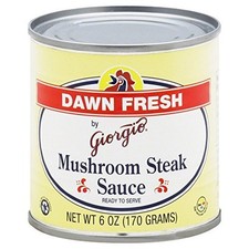 Giorgio Dawn Fresh Mushroom Steak Sauce, 6-Ounce Pack Of 12 