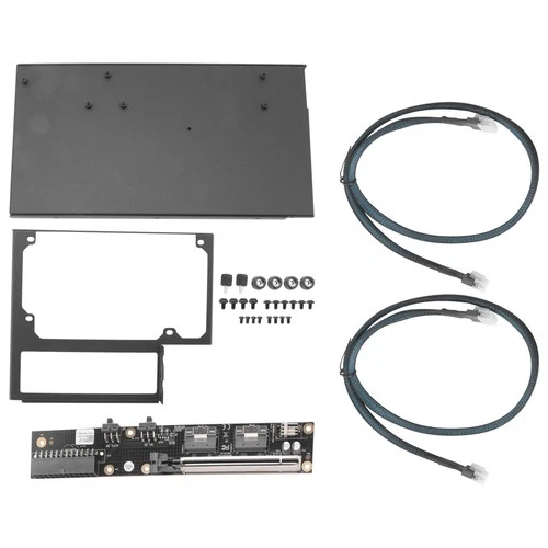 OcuLink/SlimSAS Grafikdock mit Halterung, Externe Grafikkarte, GDS1-SFX-Net2056