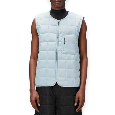 Rains Vest Adult L Sky Blue Liner Quilted Water Repellent Gorpcore Outdoors