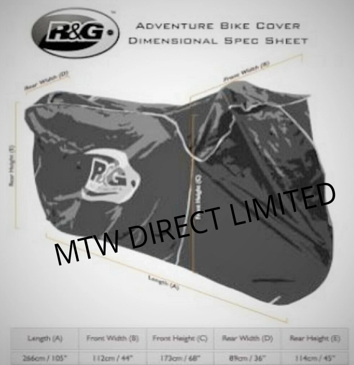 Adventure hotsell bike cover