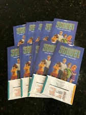 Carls Jr Happy meal lot of 10 empty goody bags SCOOBY DOO SCOOB! birthday party