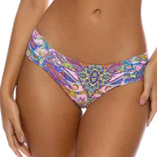 Luli Fama Pinkin' About You Seamless Scrunch Full Bottoms L34818 Womens Size L