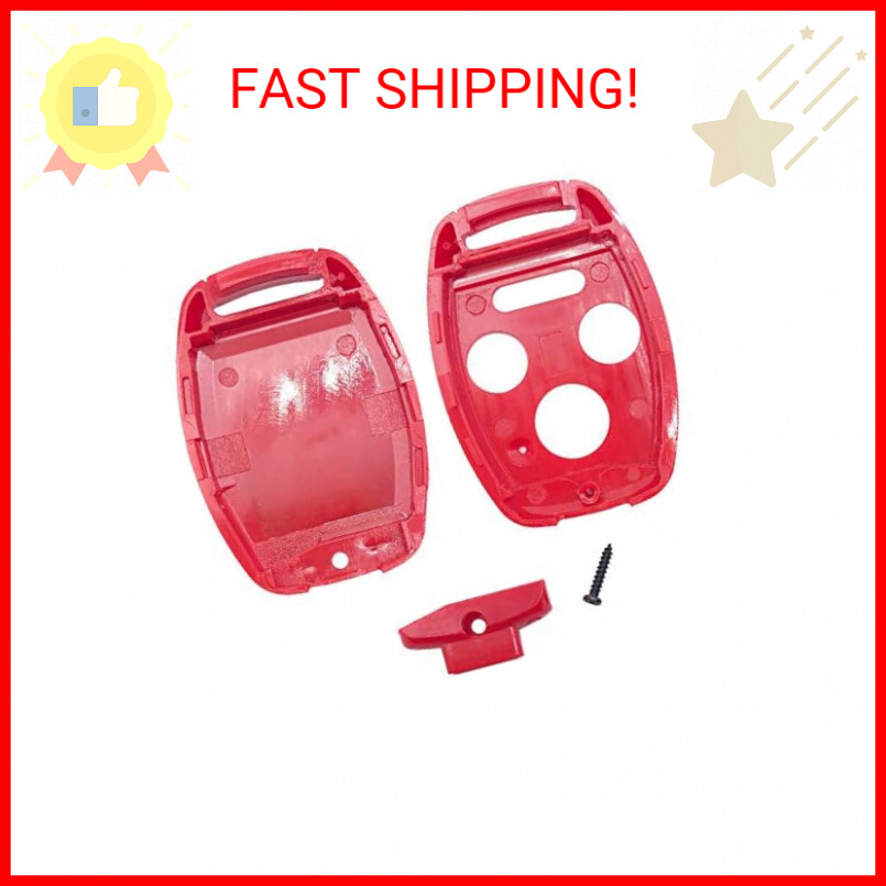 4 Buttons Uncut Key Fob Cover Case fit for Honda 20032012 Accord 2006