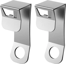 2 Packs Cooler Lock Bracket with Bottle Opener, Heavy Duty Metal Cooler Tie down