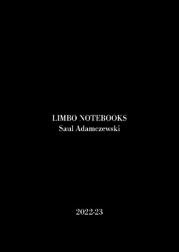 Saul Adamczewski Limbo Notebooks (Tascabile)