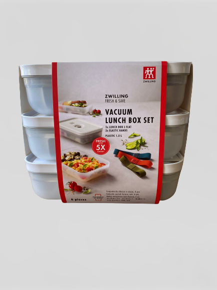 ZWILLING VAKUUM Fresh Save Frischhaltedosen Vorratsdosen Lunchbox Brotzeitbox