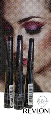 Revlon ColorStay Liquid Liner New - Blackest Black - Lot Of 3