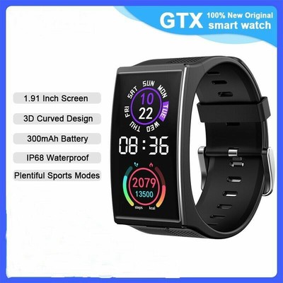 Kospet Ticwris GTX Bluetooth Smartwatch – Black - Buy Direct