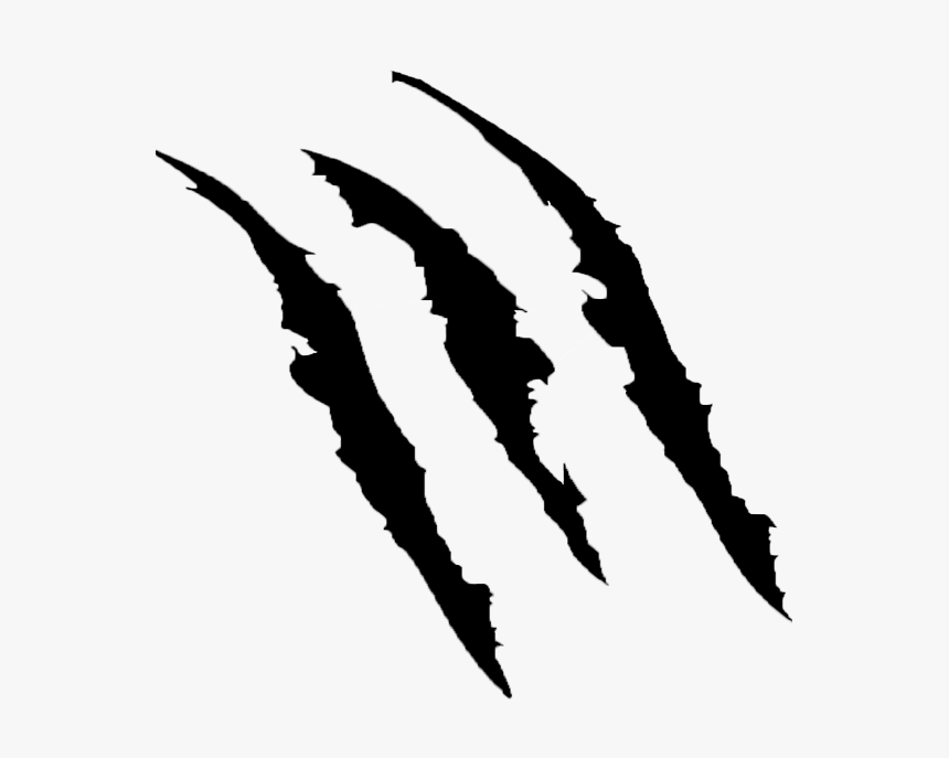 Vinyl Decal- Jurassic Park Scratches Claw (Pick Size Color) Car Sticker