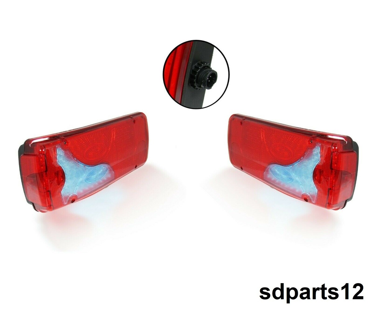 2 Fari LED Posteriori 24V Per Camion - 7 Funzioni Con Luce Stop, Freccia E Retromarcia | Per TGA, TGM - Foto 14