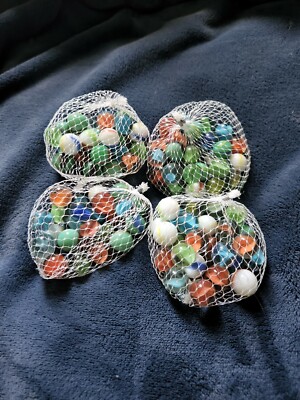 Bundle Of 4 Sealed Marbles