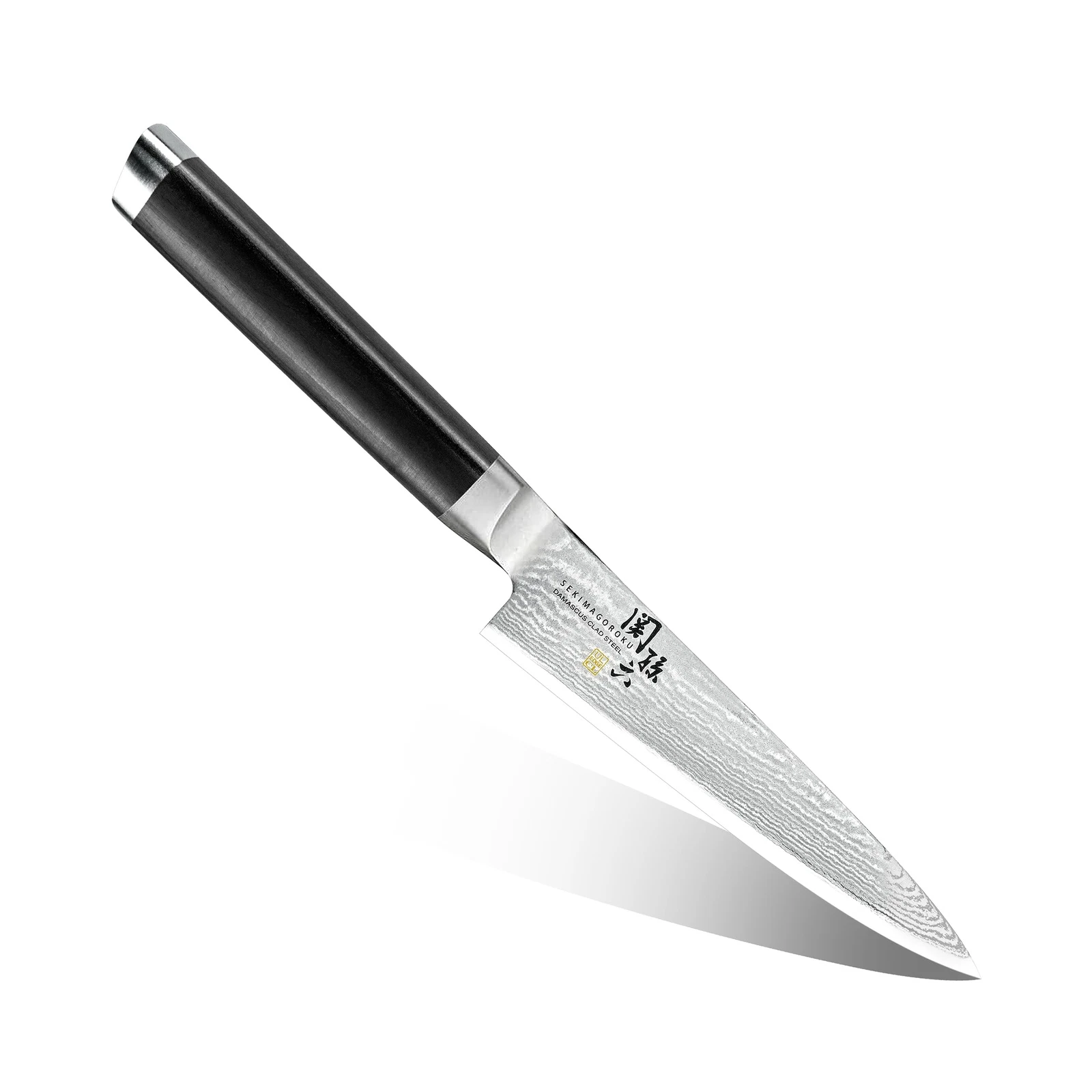 KAI Petty Knife Seki Magoroku 120mm Damascus AE5202 Fruit Knife Made in Japan