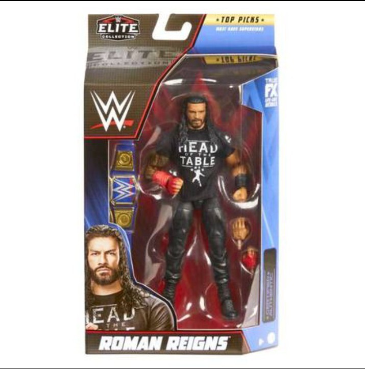 WWE Elite Collection ROMAN REIGNS Figure Top Picks 2023 Mattel Bloodline Uso WWF