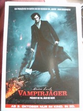 Abraham Lincoln Vampirjäger ♦ 2012 ♦ Filmkarte Cinema - Dominic Cooper