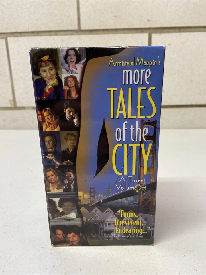 Armistead Maupin's More Tales of the City VHS 3 Vol Box Set 1999 90s Showtime TV - Image 4 of 4