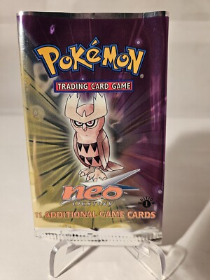 Pokmon Empty 1st Edition Neo Destiny Booster Pack (Noctowl) Cut Opened From Top | eBay Pokmon Empty 1st Edition Neo Destiny Booster Pack (Noctowl) Cut Opened From Top | eBay