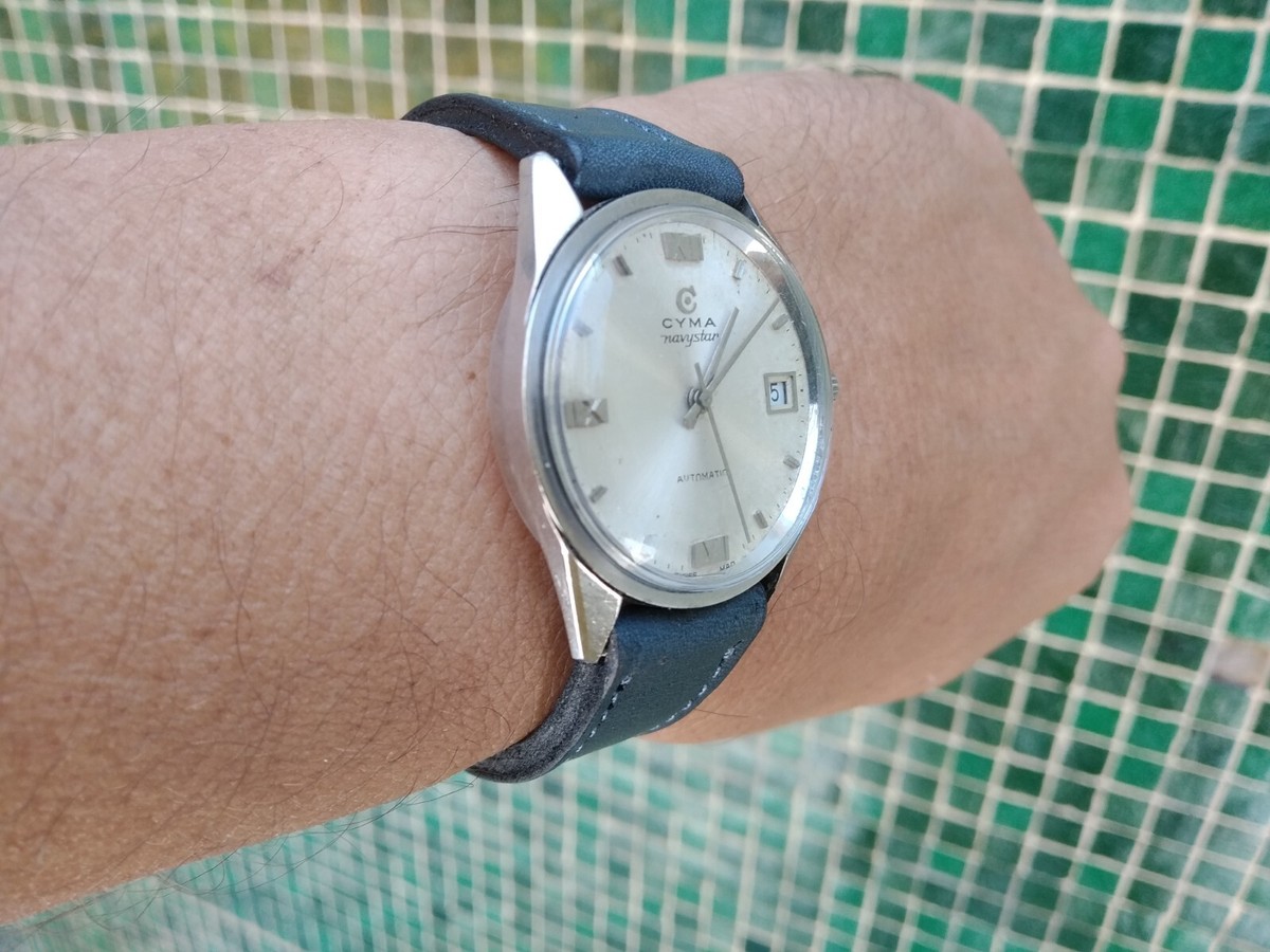 CYMA NAVYSTAR AUTOMATIC R 804.00 HIGH END ETA MOVT BALL BERING