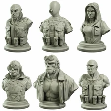 Mantic Games Hellboy: The Board Game Collector's Bust Set Limited Edition