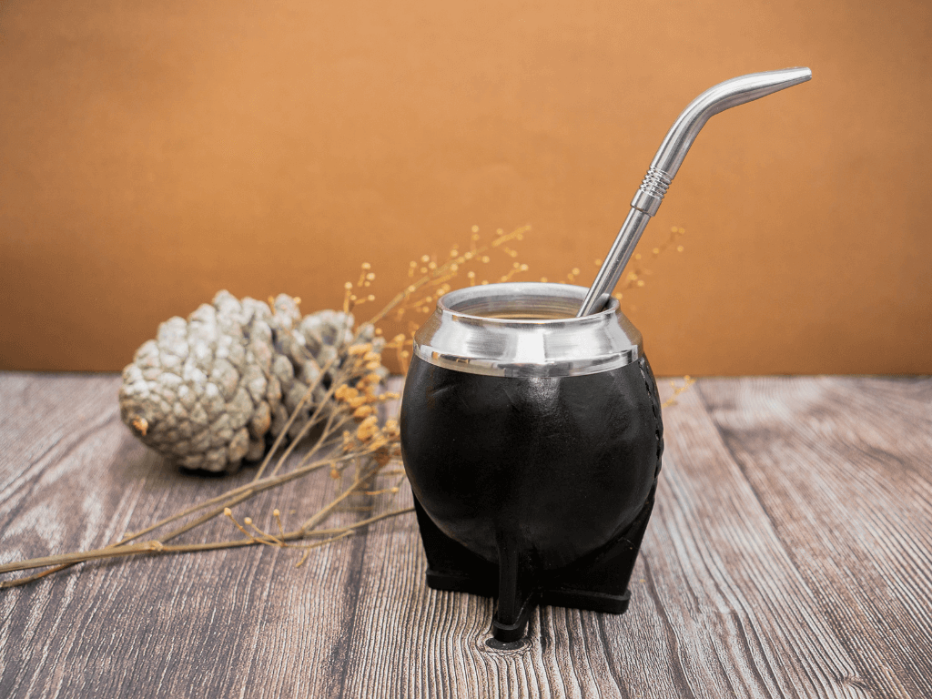 Mate Gourd , Leather Mate Cup , Argentinian Mate , Torpedo