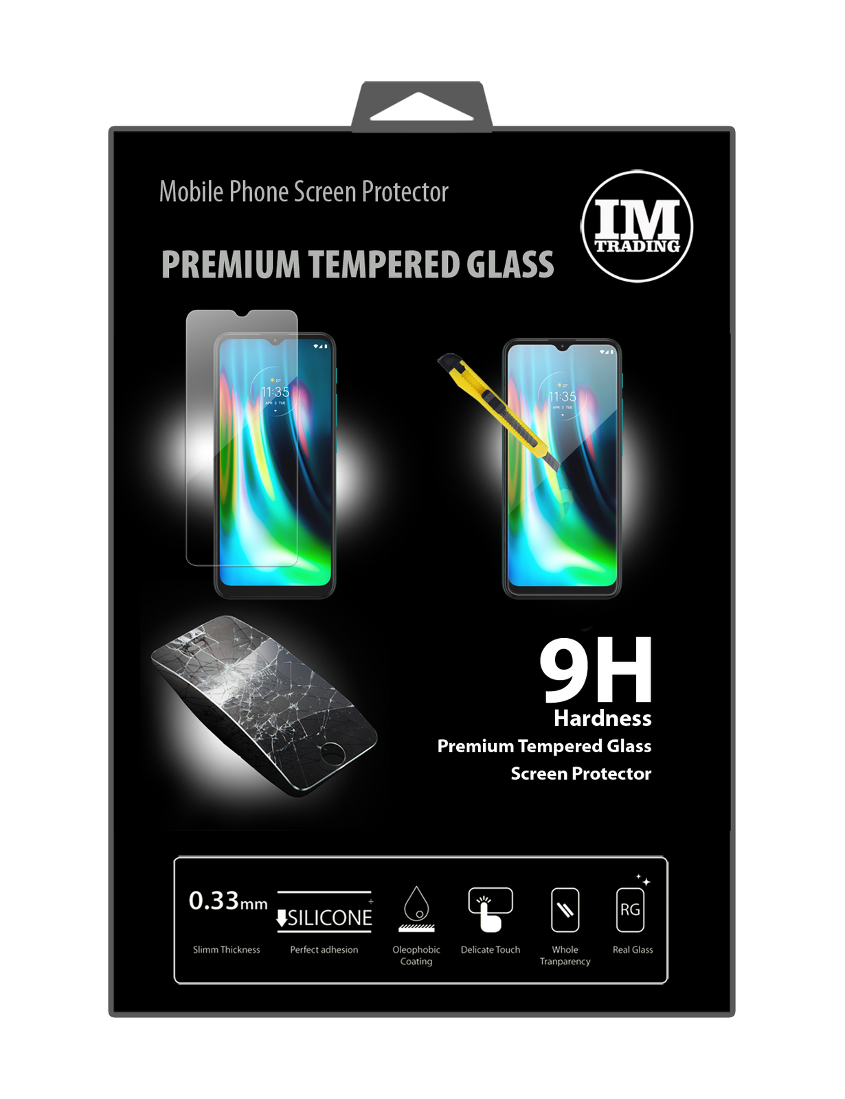 Защитные очки Schutzglas для экрана Zubehör 9H для MOTOROLA MOTO G9