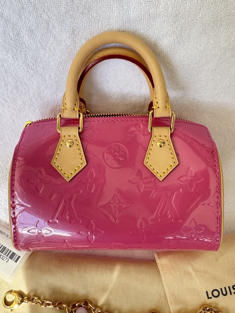 Louis Vuitton Nano Speedy M83273 Neon Pink *Authentic* LV Louis Vuitton Nano Speedy M83273 Neon Pink *Authentic* LV