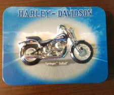 Harley Davidson Twin Card Pack With Tin