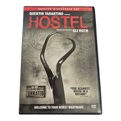 Hostel (DVD, 2006, Unrated, Widescreen Edition) Quentin Tarantino Horror