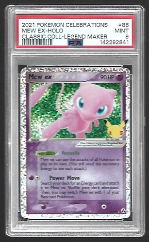 Mew ex graded PSA 9 for sale on eBay